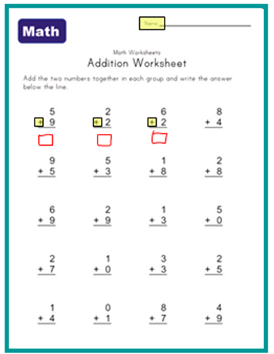 math visual clarity type of problem 